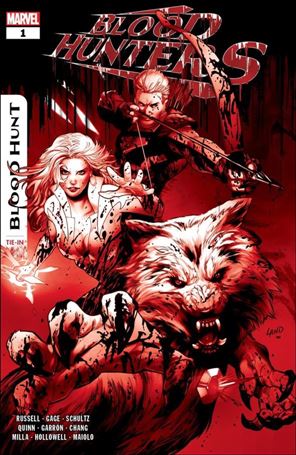 Blood Hunters issue 1-D Greg Land Red Cover (Second Printing)