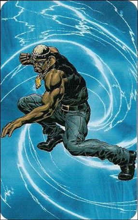 Marvel Universe: Series 2 (Promo) card 009 Luke Cage