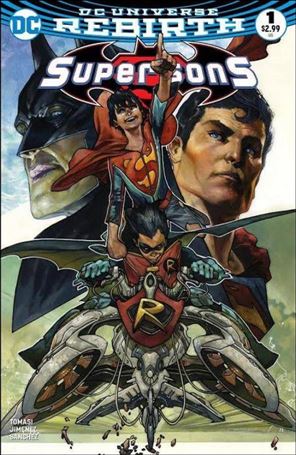 Super Sons issue 1-L Simone Bianchi 7 Ate 9 Comics Cover