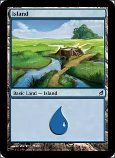 Magic the Gathering: Lorwyn (Base Set) card 287 Island
