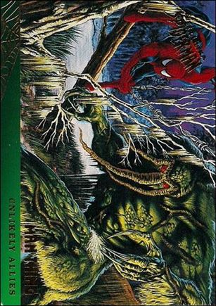 Fleer Ultra Spider-Man (Base Set) card 132 Man Thing