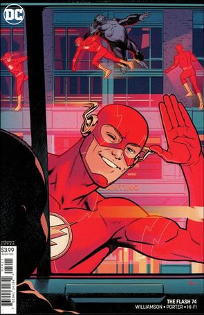 Flash (2016) issue 74-B Evan "Doc" Shaner Cover