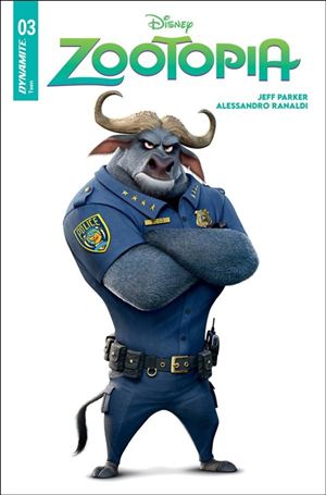 Zootopia (2025) issue 3-E Movie Characters Cover