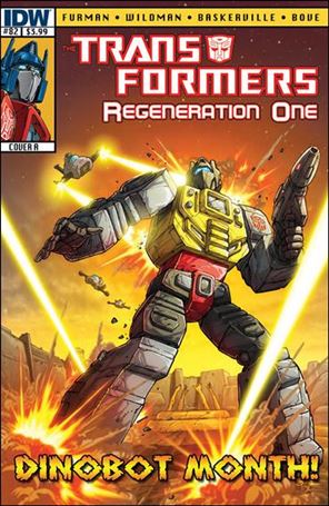 Transformers: Regeneration One issue 82 Andrew Wildman Cover