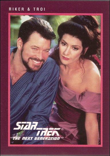 Star Trek 25th Anniversary: Series 2 (Base Set) card 272 Riker & Troi