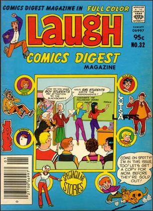 Laugh Digest Magazine issue 32-B Canadian Price Cover