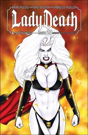 Lady Death (2010) issue 20-L Auxiliary Cover 1/1250