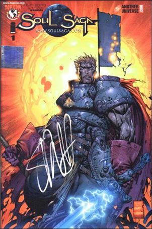 Soul Saga issue 1-F Wizard Authentic au.com Cover (Signed by S.Platt)