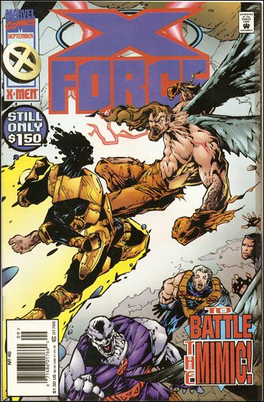 X-Force (1991) issue 46-B Standard Edition / Price Variant