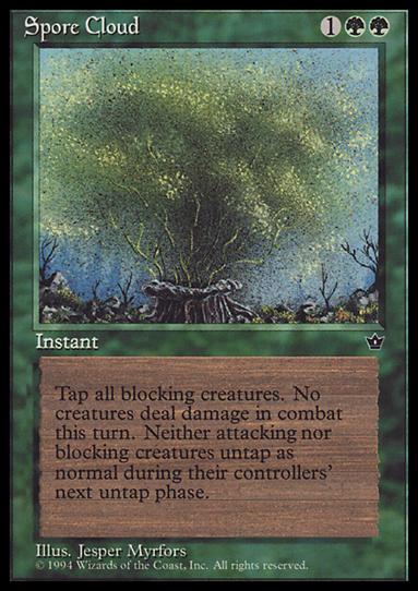 Magic the Gathering: Fallen Empires (Base Set) card 72-C Spore Cloud