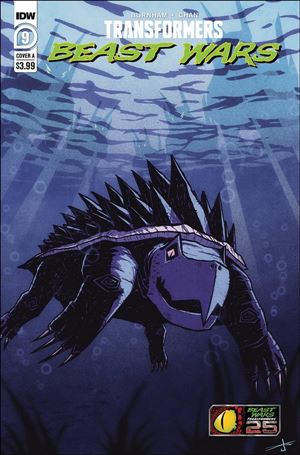 Transformers: Beast Wars issue 9 Josh Burcham Cover