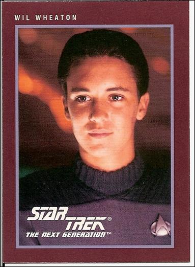 Star Trek 25th Anniversary: Series 1 (Base Set) card 142 Wil Wheaton