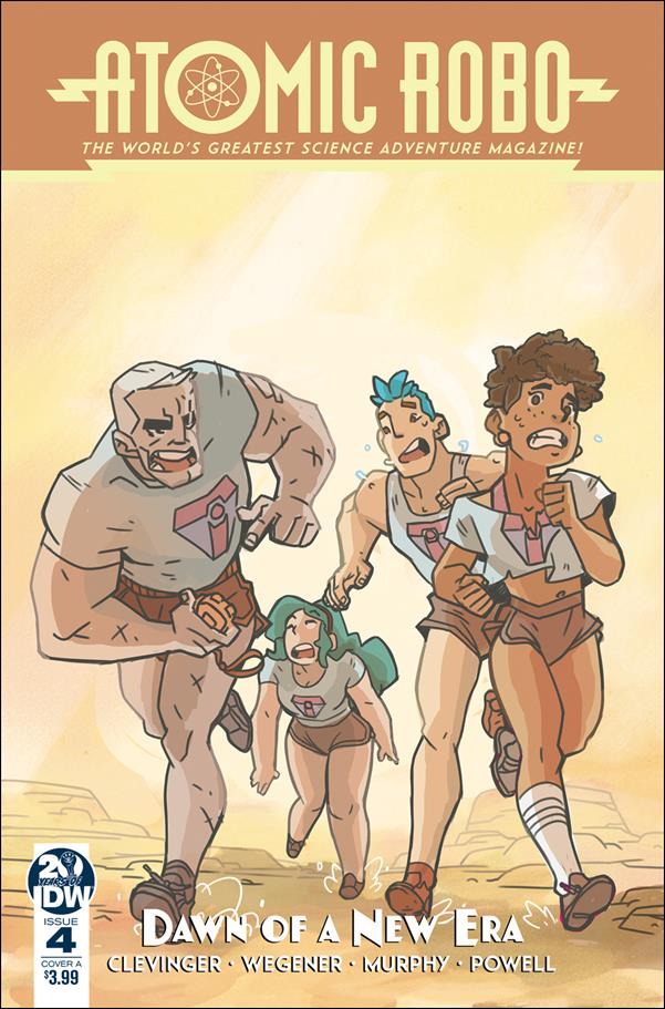 Atomic Robo: Dawn of a New Era issue 4 Scott Wegener Cover