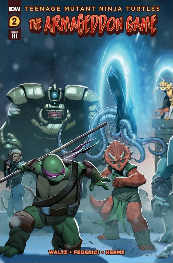 Teenage Mutant Ninja Turtles: The Armageddon Game (9/2022) issue 2-D Pasquale Qualano 1:10 Cover