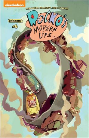 Rocko's Modern Life (2017) issue 6 Jorge Monlongo Cover