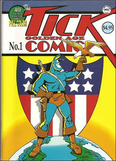 Tick's Golden Age Comic issue 1 Distinctly Classic Cover