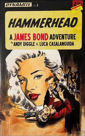 James Bond: Hammerhead issue 1-G Robert Hack CBLDF Cover