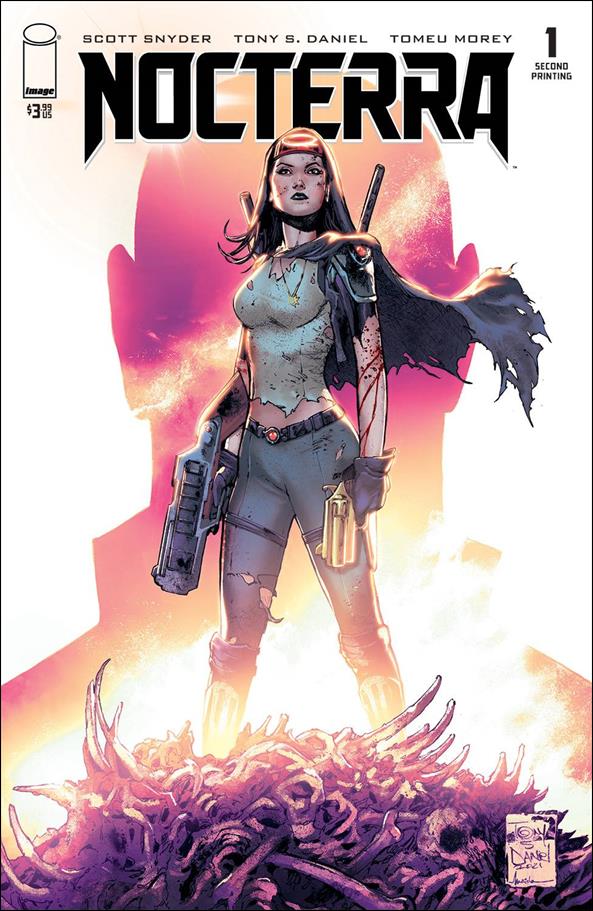 Nocterra issue 1-N Tony Daniel Cover (2nd Printing)