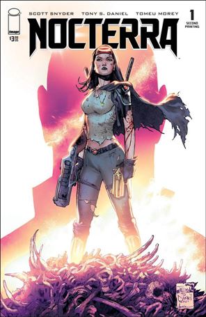 Nocterra issue 1-N Tony Daniel Cover (2nd Printing)
