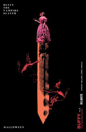 Buffy the Vampire Slayer (2019) issue 8-D Becca Carey Preorder Cover