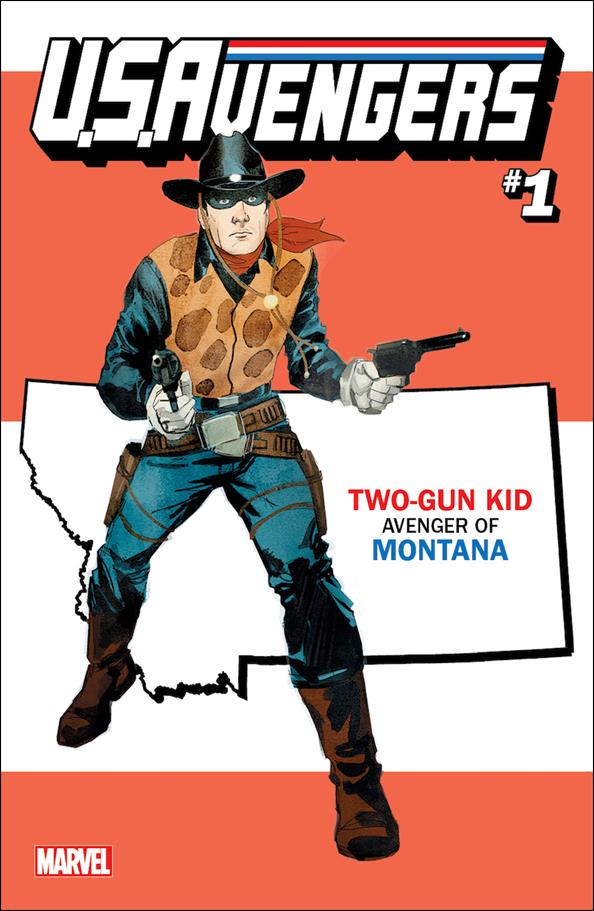 U.S.Avengers issue 1-NA Rod Reis Montana Cover