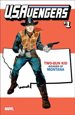 U.S.Avengers issue 1-NA Rod Reis Montana Cover