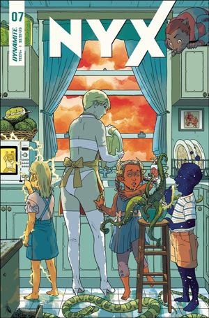 Nyx (2021) issue 7-D Alvaro Lopez Cover