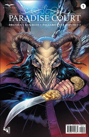 Paradise Court issue 1-B Bong Dazo Cover
