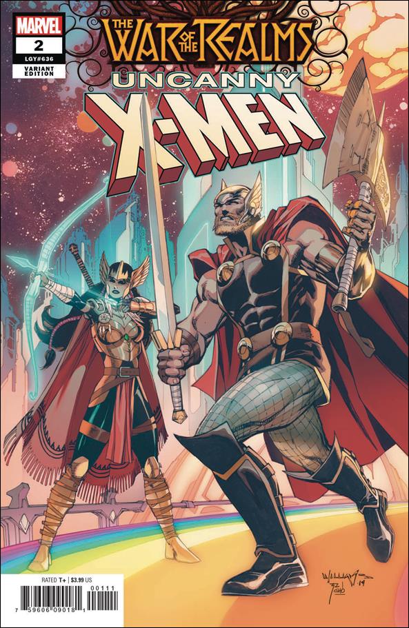 War of the Realms: Uncanny X-Men issue 2-B Scott Williams 1:25 Cover