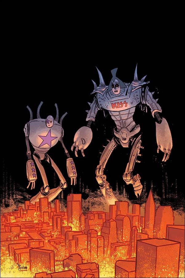Kiss (2016) issue 10-D Kyle Strahm Virgin Cover