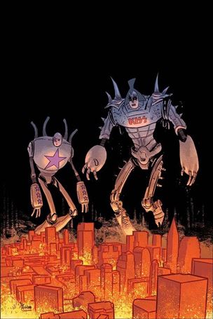Kiss (2016) issue 10-D Kyle Strahm Virgin Cover