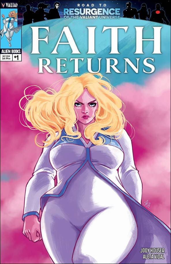 Faith Returns issue 1-B Aleta Vidal Cover