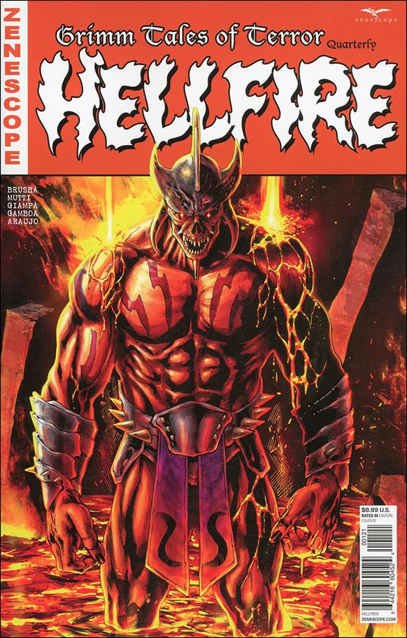 Grimm Tales of Terror Quarterly: Hellfire issue nn-B Igor Vitorino Cover