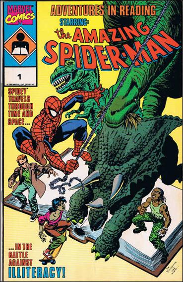 Adventures in Reading Starring: The Amazing Spider-Man (1990) issue 1-B Baltimore Mayor Schmoke on Back Cover
