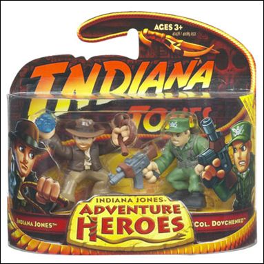 Indiana Jones: Adventure Heroes figure 7 Indiana Jones and Colonel Dovchenko