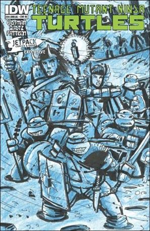 Teenage Mutant Ninja Turtles Annual issue 2014-C Jetpack Comics Green Cover 1/300