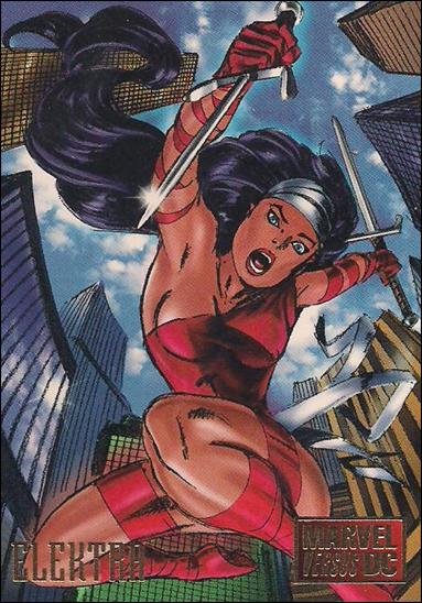 DC Versus Marvel / Marvel Versus DC (Base Set) card 3 Elektra