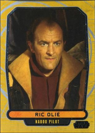 Star Wars Galactic Files (Base Set) card 31 Ric Olie Naboo Pilot