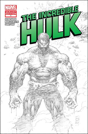 Incredible Hulk (2011)  issue 1-E Marc Silvestri 1:100 Sketch Cover