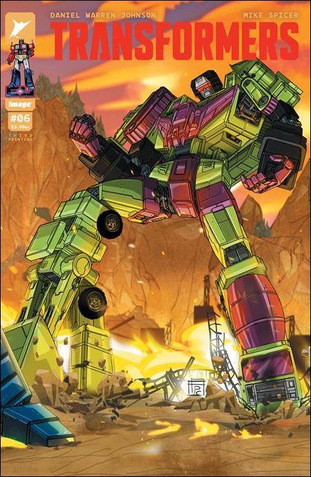 Transformers (2023) issue 6-H Gerald Parel Cover (Third Printing)