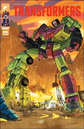 Transformers (2023) issue 6-H Gerald Parel Cover (Third Printing)