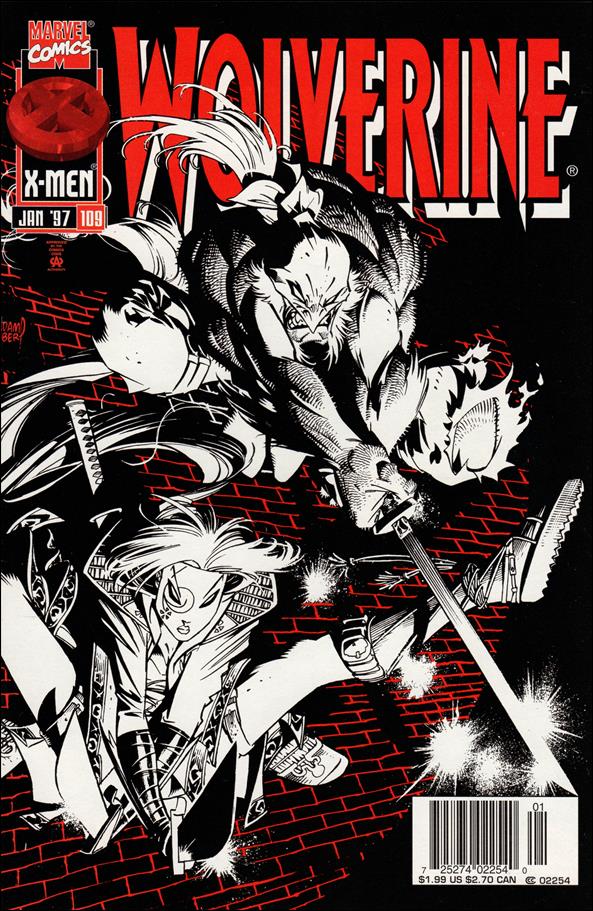 Wolverine (1988)  issue 109-B Newsstand Edition / Price Variant