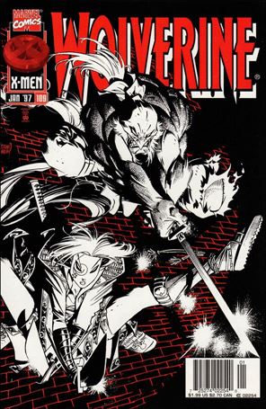Wolverine (1988)  issue 109-B Newsstand Edition / Price Variant