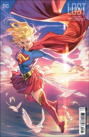 Superman: Lost issue 8-B Stephen Segovia Cardstock Cover