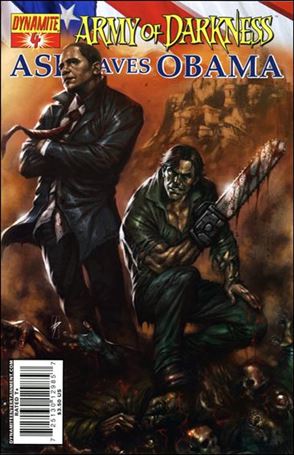 Army of Darkness: Ash Saves Obama issue 4-B Lucio Parrillo 1:4 Cover