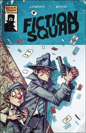 Fiction Squad issue 1-D Michael Dialynas Kickstarter Cover