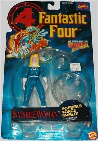 Fantastic Four  figure 8 Invisible Woman (Invisible Force Shield) [Painted]