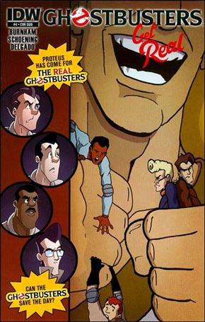 Ghostbusters: Get Real issue 4-B Erik Burnham Subscription Cover