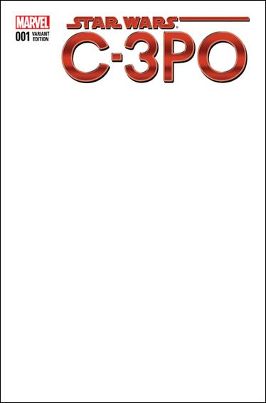 Star Wars Special: C-3PO issue 1-F Blank/Sketch Cover