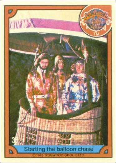 Sgt. Pepper's Lonely Hearts Club Band (Base Set) card 35 Starting the balloon chase